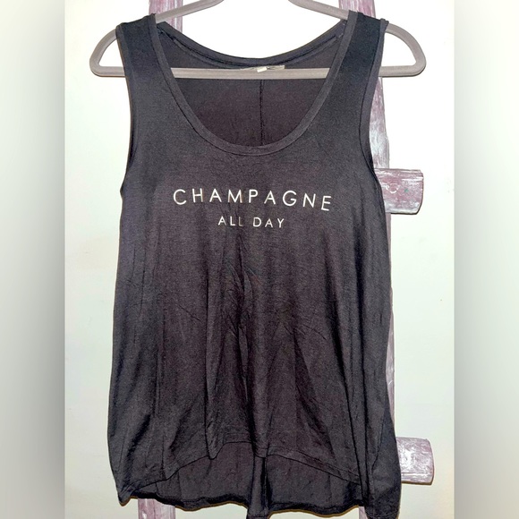 Champagne all day (Express tank top) - Picture 4 of 7